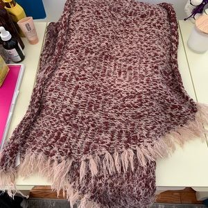 Urban outfitters pink scarf